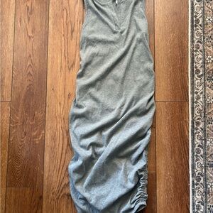 Isabel Maternity by Ingrid & Isabel Gray Ribbed dress